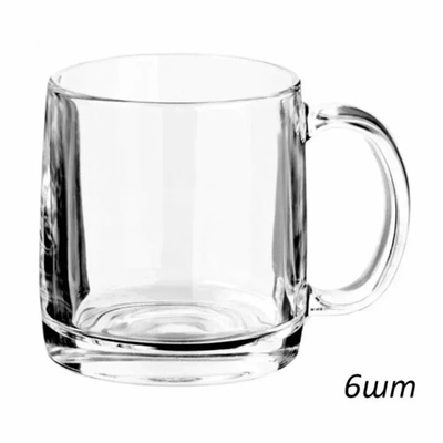 Набор кружек LUMINARC Нордик 6шт 380мл прозрачный
