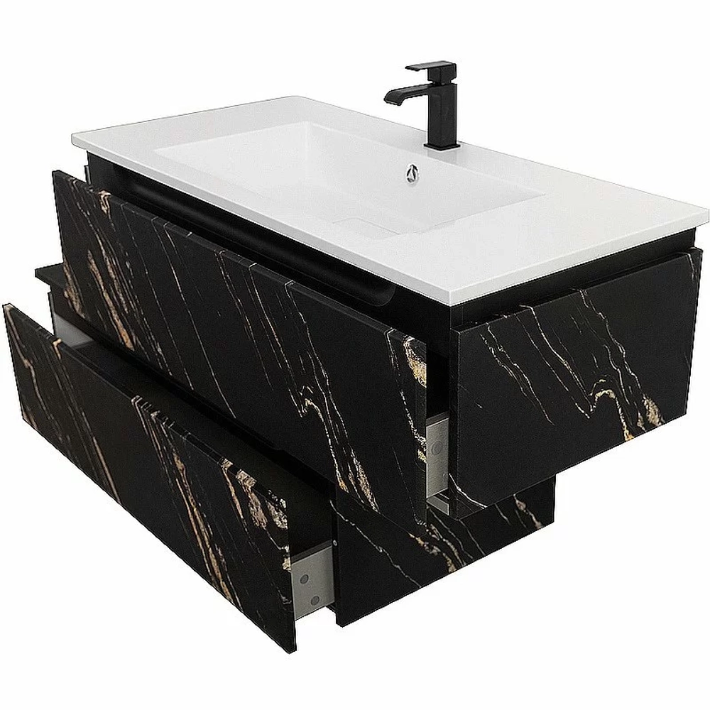 Нижняя тумба Cezares SLIDER-1000-1C-PI-NF-P черный фьюжн