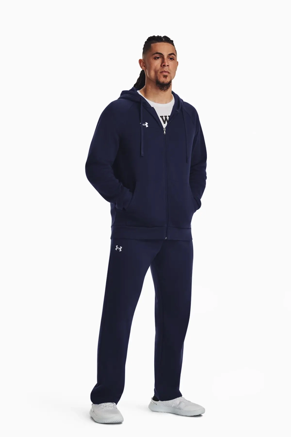 Кофта Under Armour Rival Fleece FZ - темно-синий