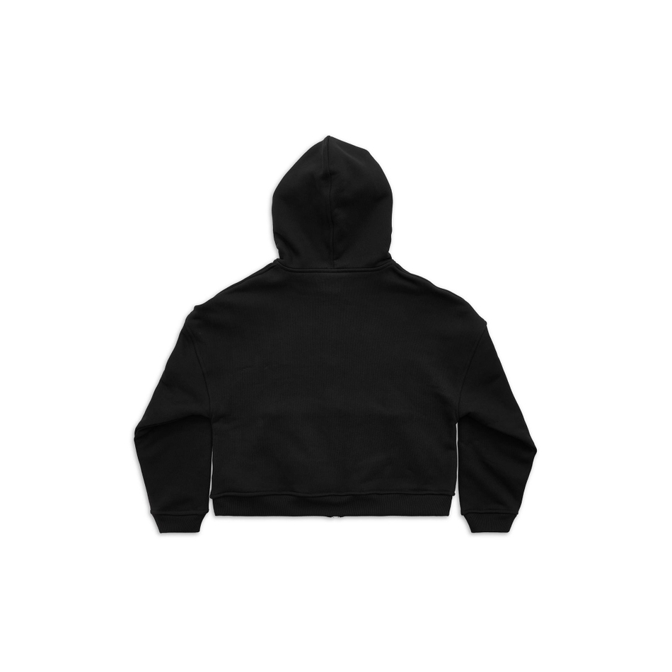 LOTUS ZIP-UP HOODIE OVERSIZED