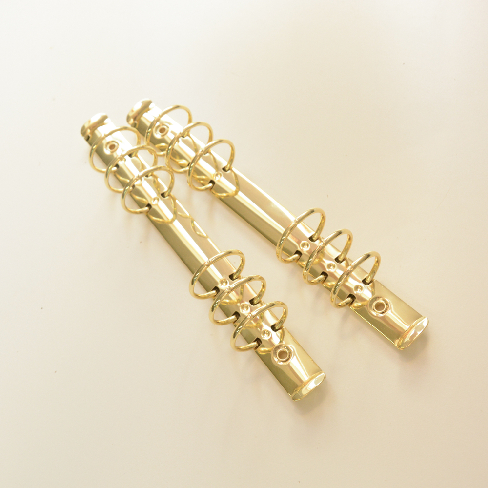 Кольцевой механизм А5, диаметр колец 3 см, Цвет: золото