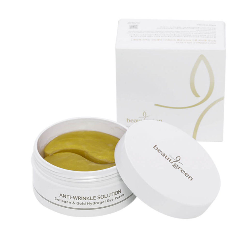 Омолаживающие гидрогелевые патчи с золотом и коллагеном BeauuGreen Collagen Gold Hydrogel Eye Patch