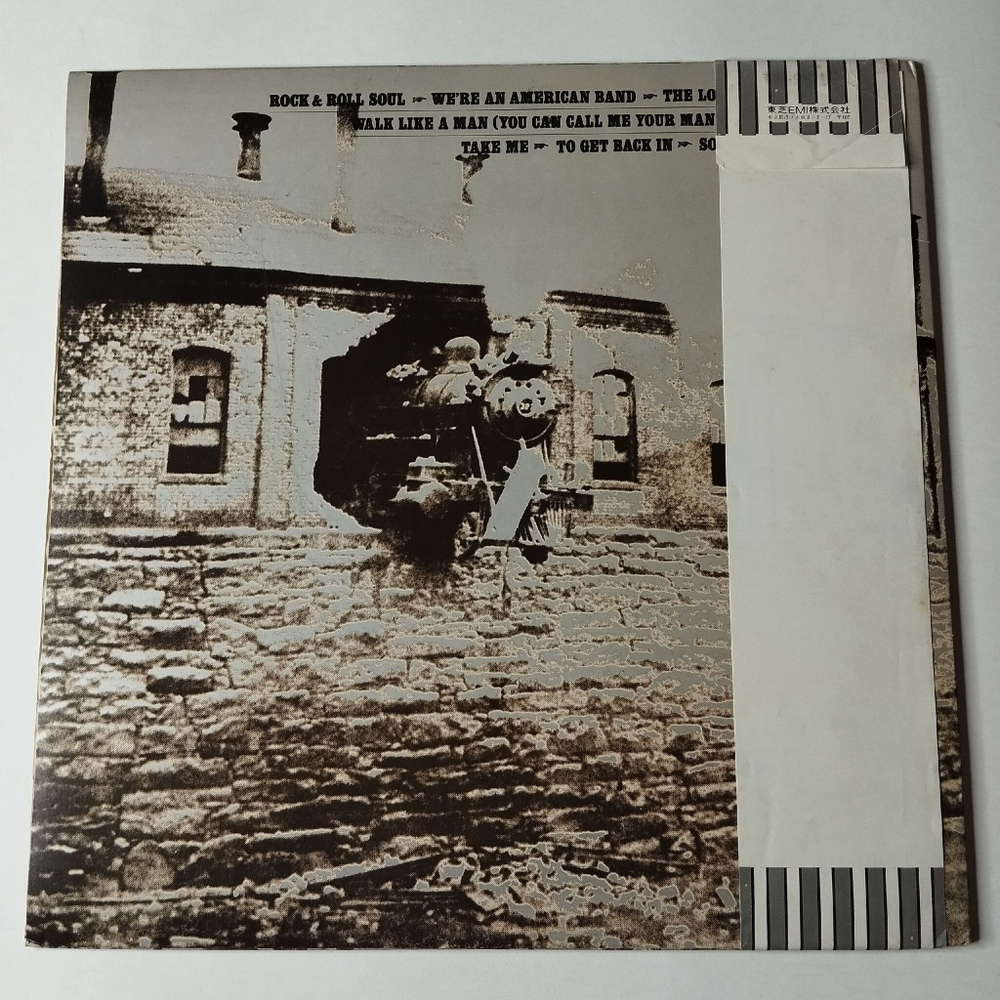 Винтажная виниловая пластинка LP Grand Funk Hits (Japan 1976) (Obi) (Poster) Take Me ECS-80722