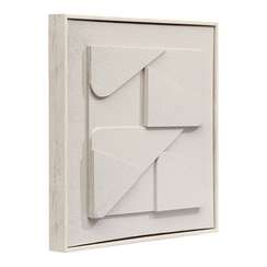 Панно декоративное с эффектом 3d minimalism triangle, 40х40 см