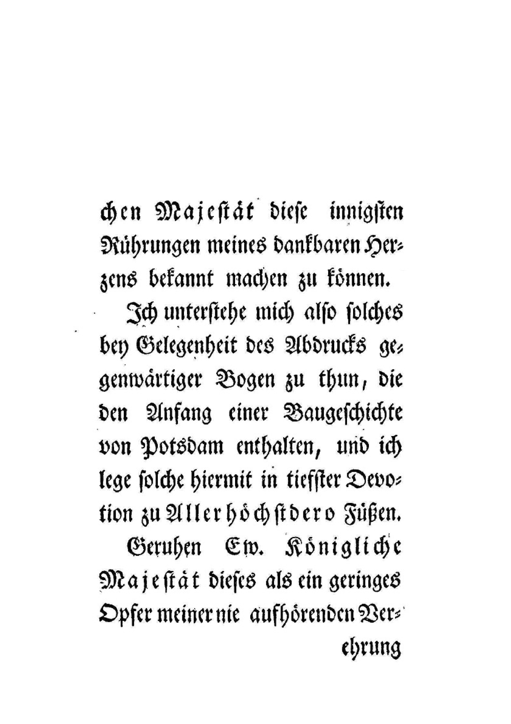 Baugeschichte von Potsdam | H.L. Manger