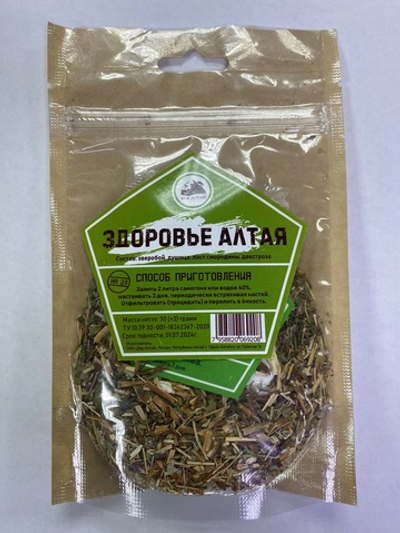 Настойка Здоровье Алтая. Дед Алтай