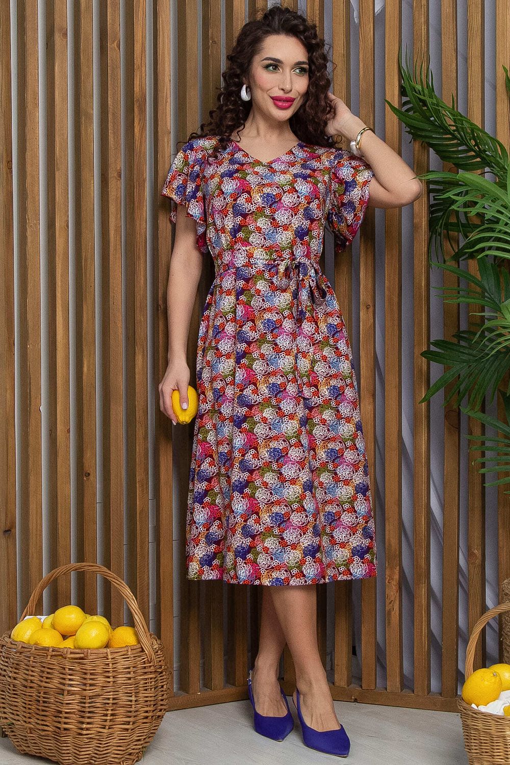 Платье Мелодия любви (мультиколор) П13365-4М LT Collection