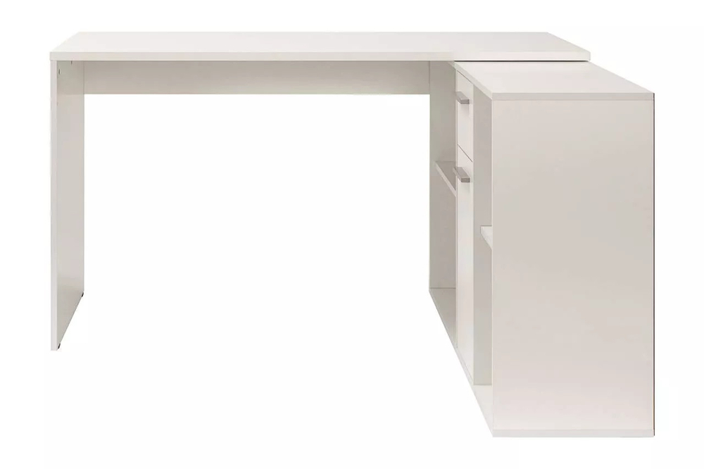 Лайт стол письменный 03.245 Белый шагрень