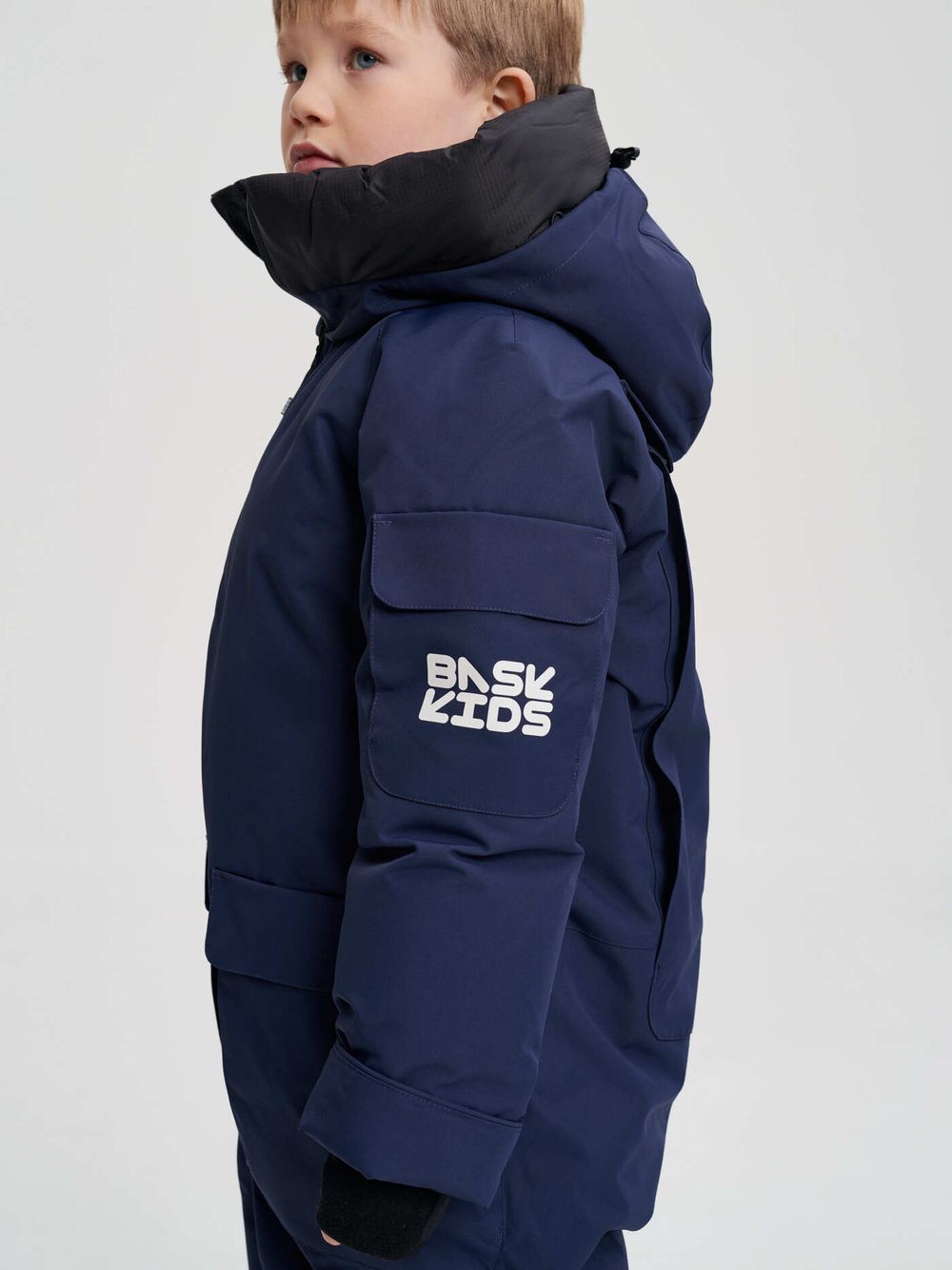 Комбинезон детский пуховый BASK kids YETI синий