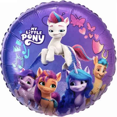 Шар (18''/46 см) Круг, My Little Pony, Веселые Лошадки, 1 шт.