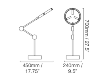 Настольная лампа ARLO by Baroncelli