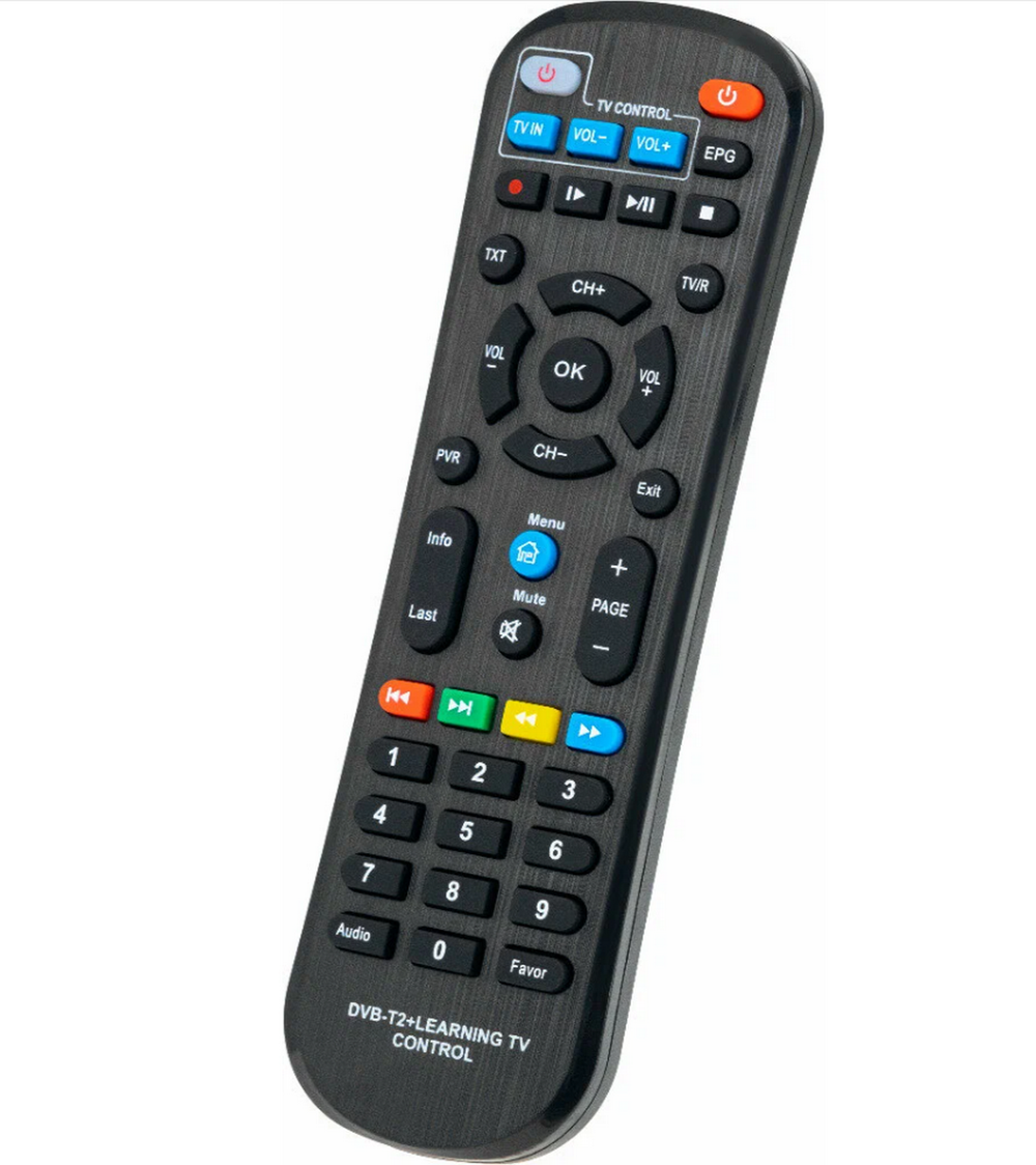 Пульт для World Vizion T62A DVB-T2 обучаемый learning tv control