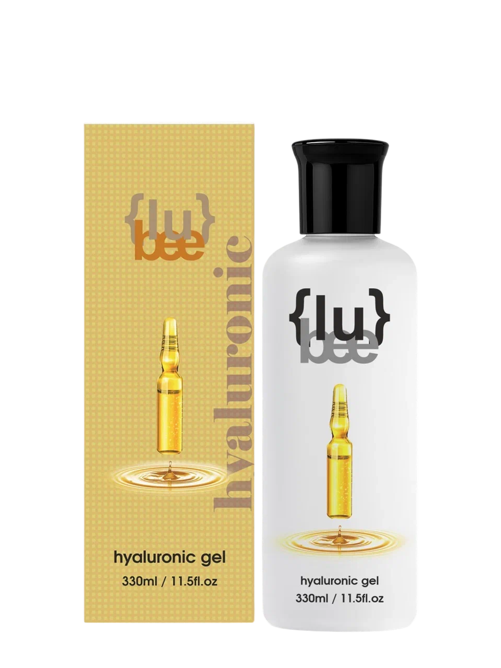 Lu bee hyaluronic - Увлажняющий лубрикант с гиалуроновой кислотой, 330мл