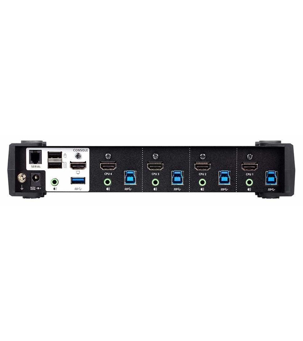 Квм перевключатель ATEN 4-Port USB 3.0 4K HDMI KVMP™ Switch