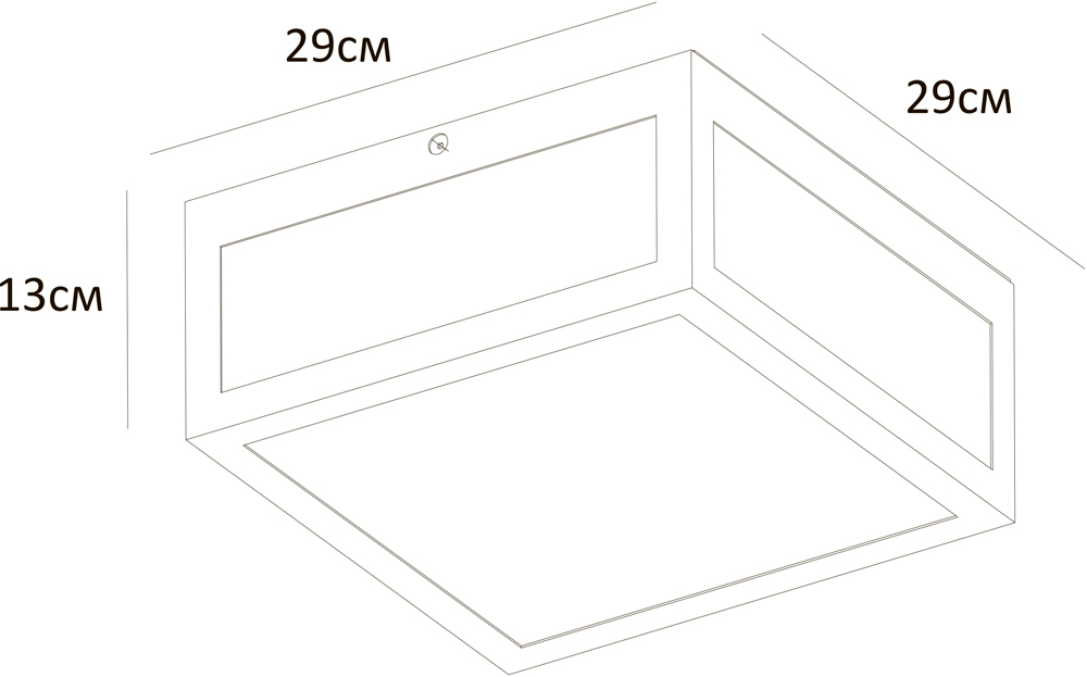 Уличный накладной светильник Arte Lamp A4569PF-2BK