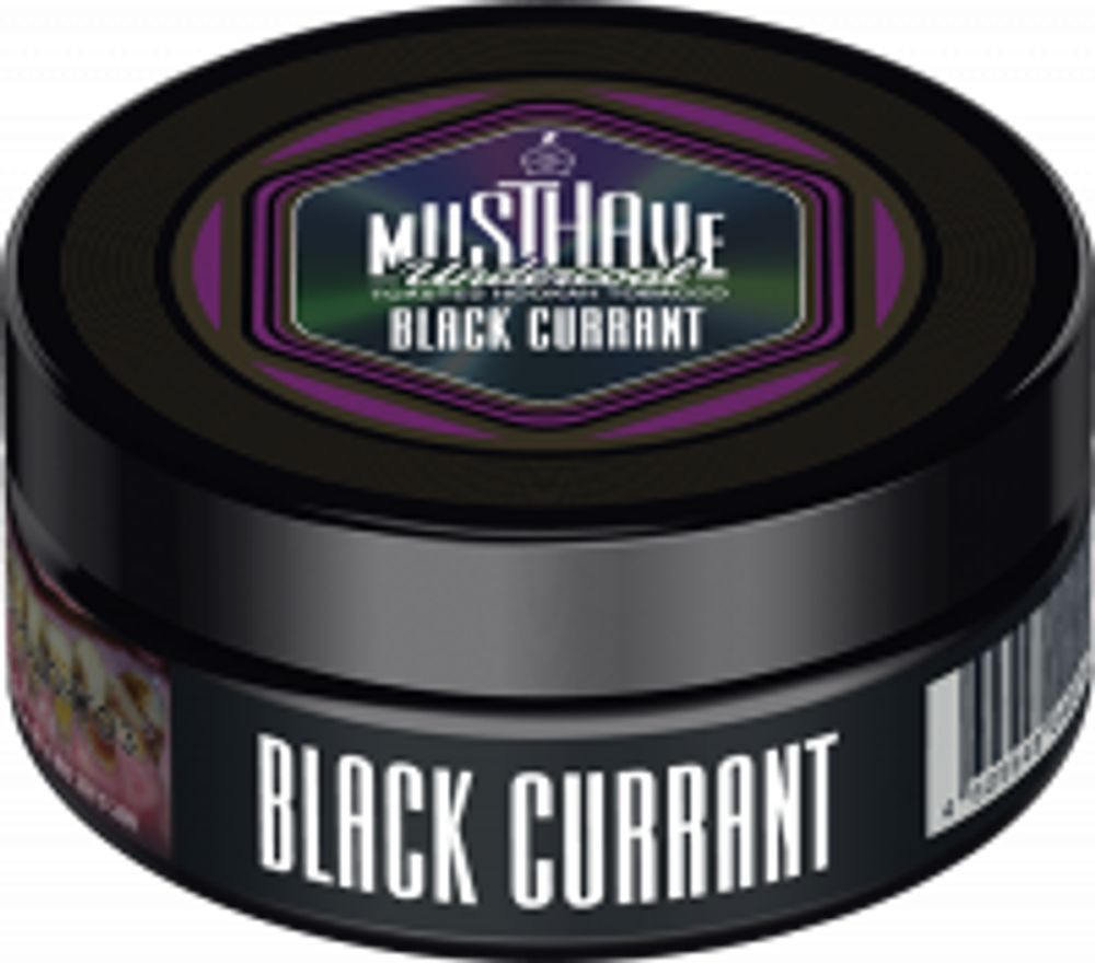 Табак Musthave &quot;Black Currant&quot; (черная смородина) 125гр