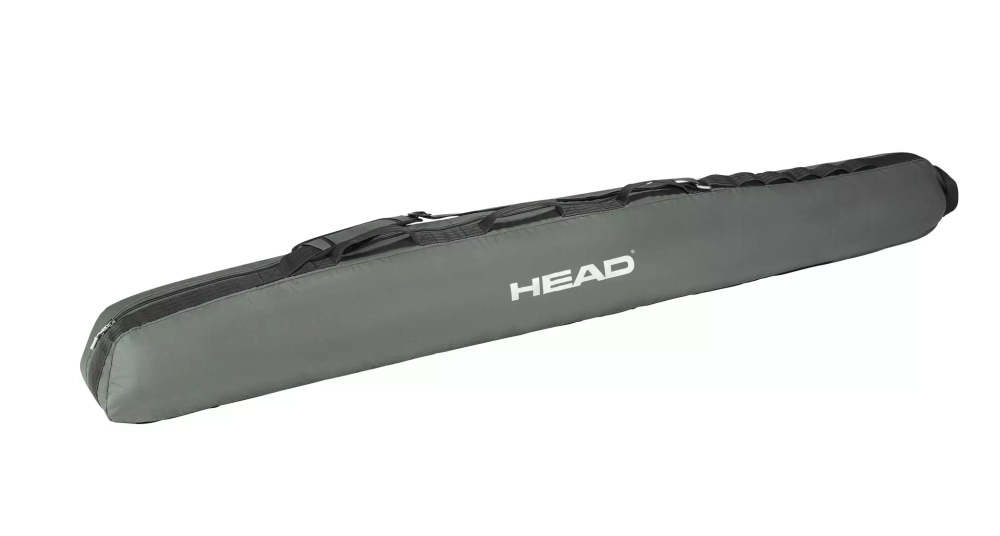 HEAD 383153 Women Single Ski Bag чехол женский на пару лыж, регулируемая длина до 195 см green-black-neon yellow