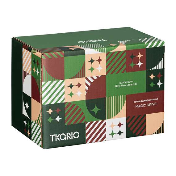 Свеча декоративная magic drive из коллекции new year essential, 10,5 см