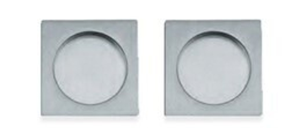 Ручка для раздвижных дверей Комит, цвет хром матовый (гарантия - 12 месяцев)