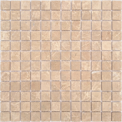 Мозаика LeeDo Caramelle: Pietrine - Emperador Light (ПЕТ) матовая 29,8x29,8x0,4 см (чип 23x23x4 мм)