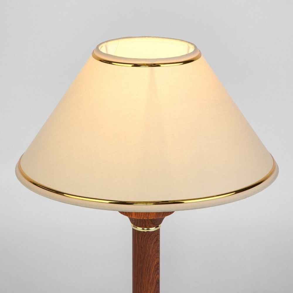 Настольная лампа декоративная Eurosvet Lorenzo 60019/1 орех