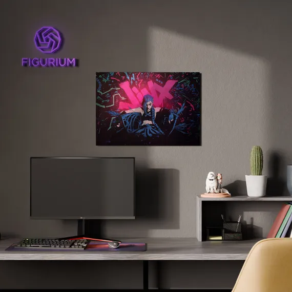 Постер Jinx on the chair - Arcane