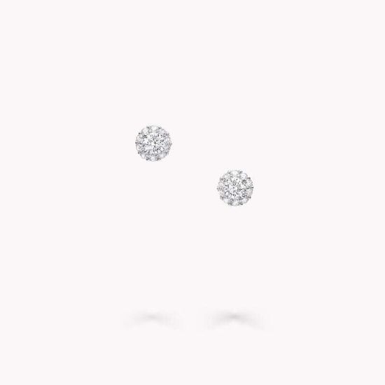 Пусеты Graff Icon Round Diamond Stud Earrings