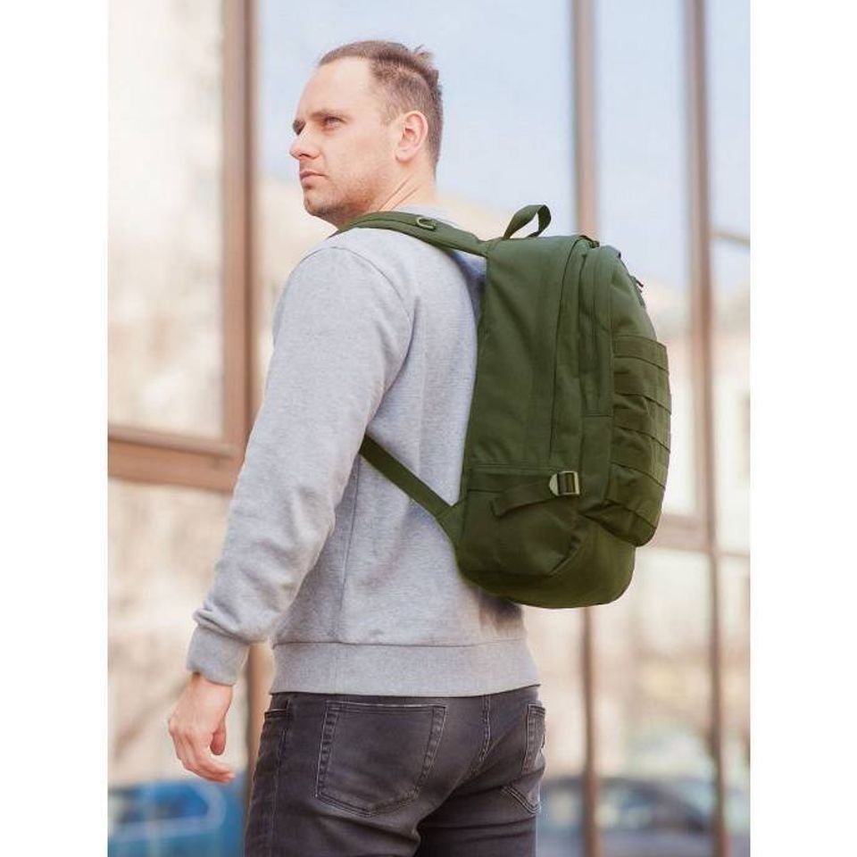 Рюкзак тактический с разъёмом USB (olive)