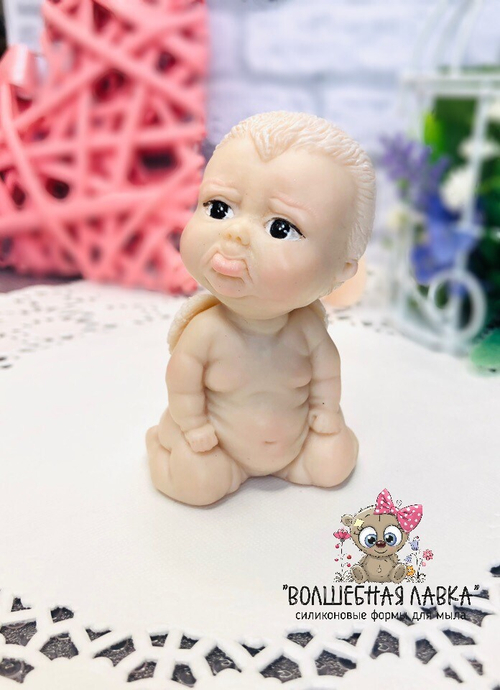 Силиконовая форма Грустный ангел