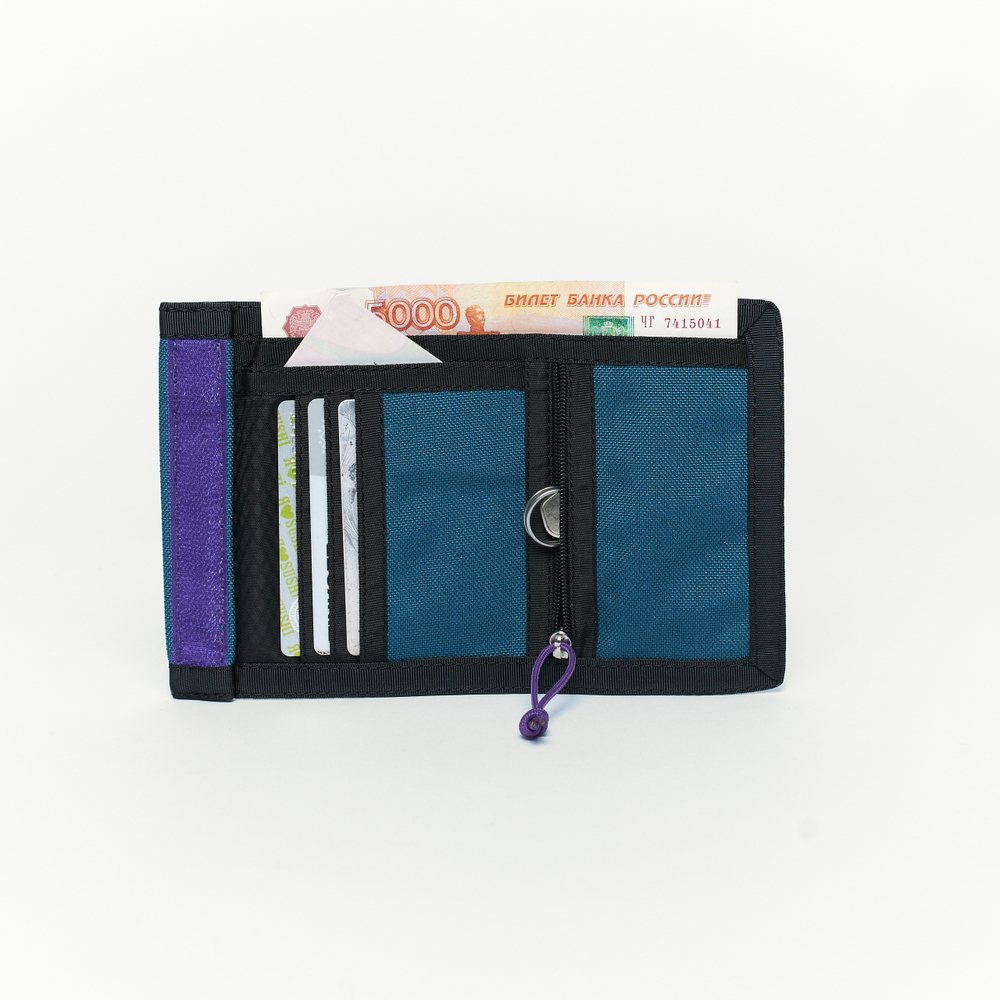 Кошелек Wallet морская волна