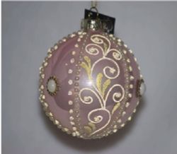 GAEM Украшение новогоднее "Шар", D8 см, L8 W8 H10 см