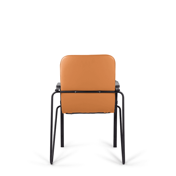 Стул Самба BL Д8 S-0432 (оранжевый) со столиком