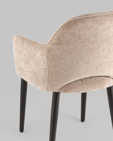 Стул Венера шенилл бежевый