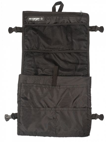 Гермо-Сумка-Рюкзак Sargan Прогрессор-110 герметичная молния 100%, вкладыш 110 л черный/белый