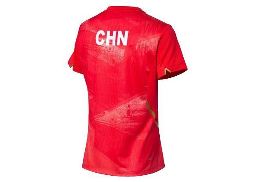 Li-Ning Women's T-Shirt National Team AAYN086-3 red