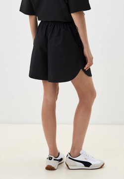 Свободные шорты из хлопка-поплина