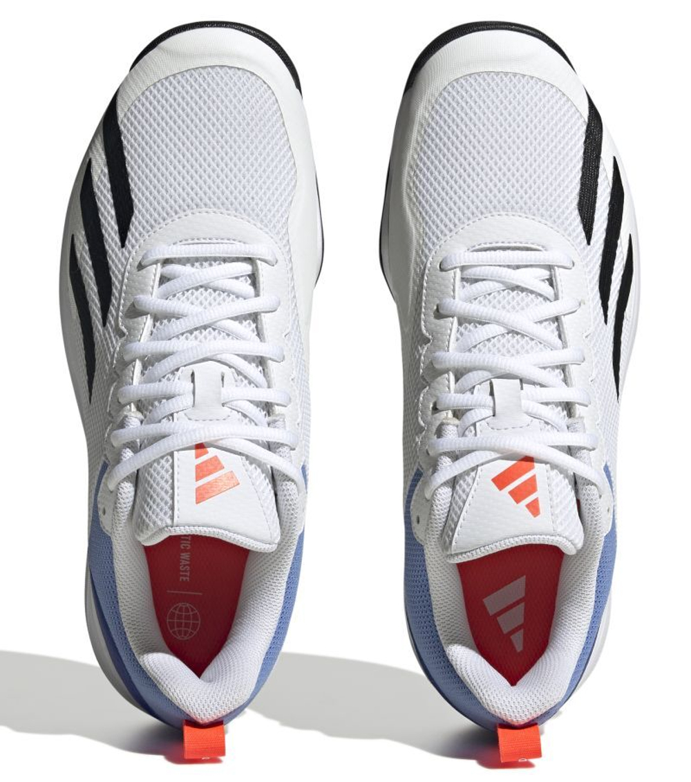 Мужские кроссовки теннисные Adidas Court Flash Speed - cloud white/core black/core black