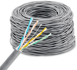 Кабель витая пара UTP 5e кат. 4 пары KINGPRICE KP-UTP-C5E-0.5MM-CCA-305M