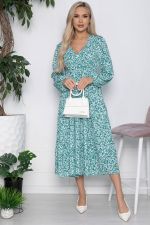 Платье Трепетное чувство (бирюзовый жемчуг) П10665 LT Collection