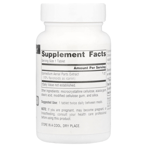 Source Naturals, Horny Goat Weed, 1000 мг, 30 таблеток