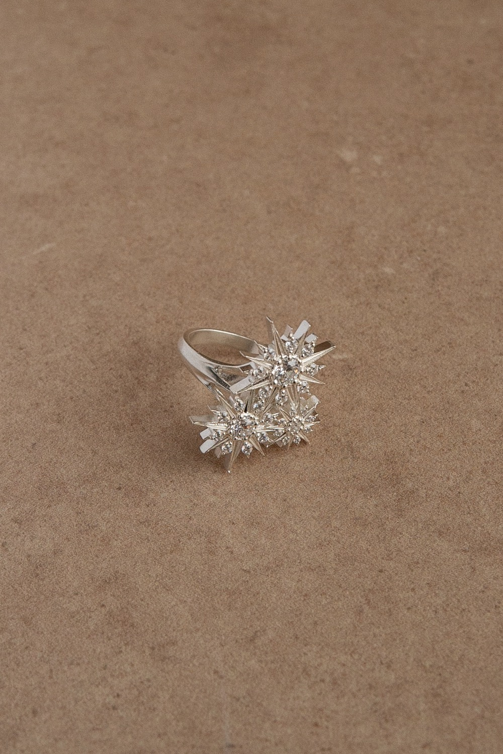 Кольцо TRIPLE STAR RING