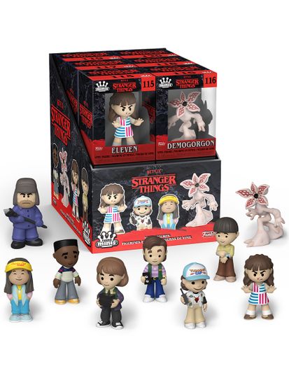 Фигурка Funko Minis Stranger Things S4 1 штука (из 9) 64911 / Фигурка Фанко Минис по мотивам сериала "Очень странные дела"