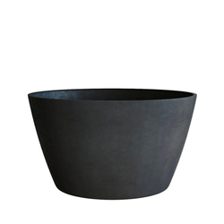 Кашпо, коллекция Concrete (Midnight), форма BOWL