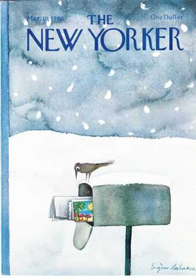 Журнал The New Yorker 10-03-1980, обложка
