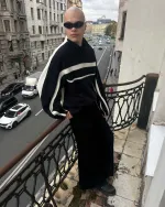 Купить Толстовка Denis Detalov Zip-up Fleece молочно-черная Толстовка Denis Detalov Zip-up Fleece молочно-черная