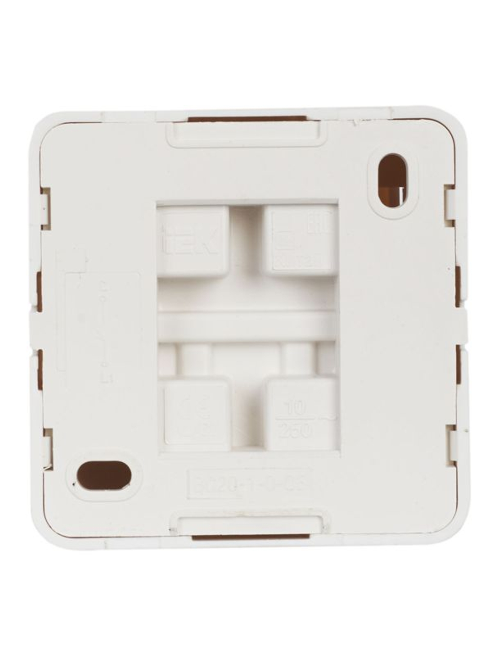 Выключатель 1-кл. ОП Октава 10А IP20 ВС20-1-0-ОБ 250В бел. GENERICA EVO10-K01-10-DC