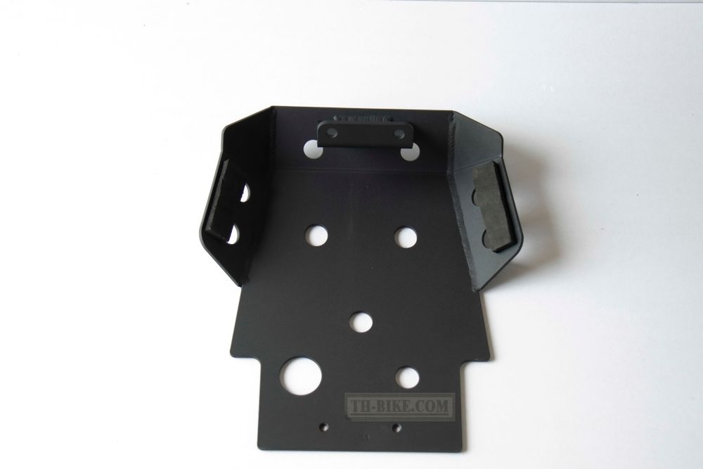 Skid Plate for Honda CRF250RALLY (2017-2020). YAMOTO. Aluminium, 4mm. V1.4 BLACK color