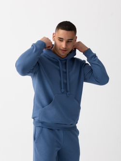 Костюм мужской спортивный (без начеса). Деним
