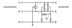 1065313 - TTC-6P-3-HF-12DC-PT-I - Устройство защиты от импульсных перенапряжений