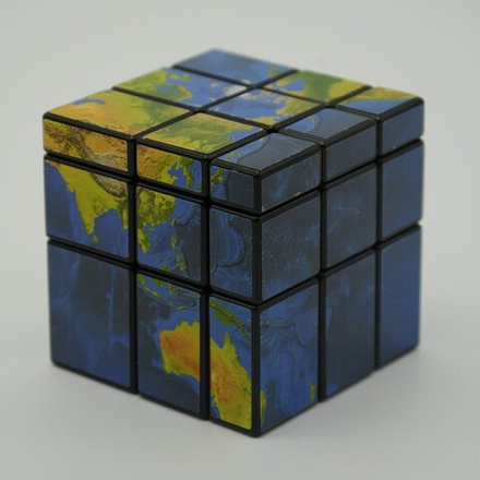 Головоломка Кубик Рубика 3х3х3 Планета Земля
